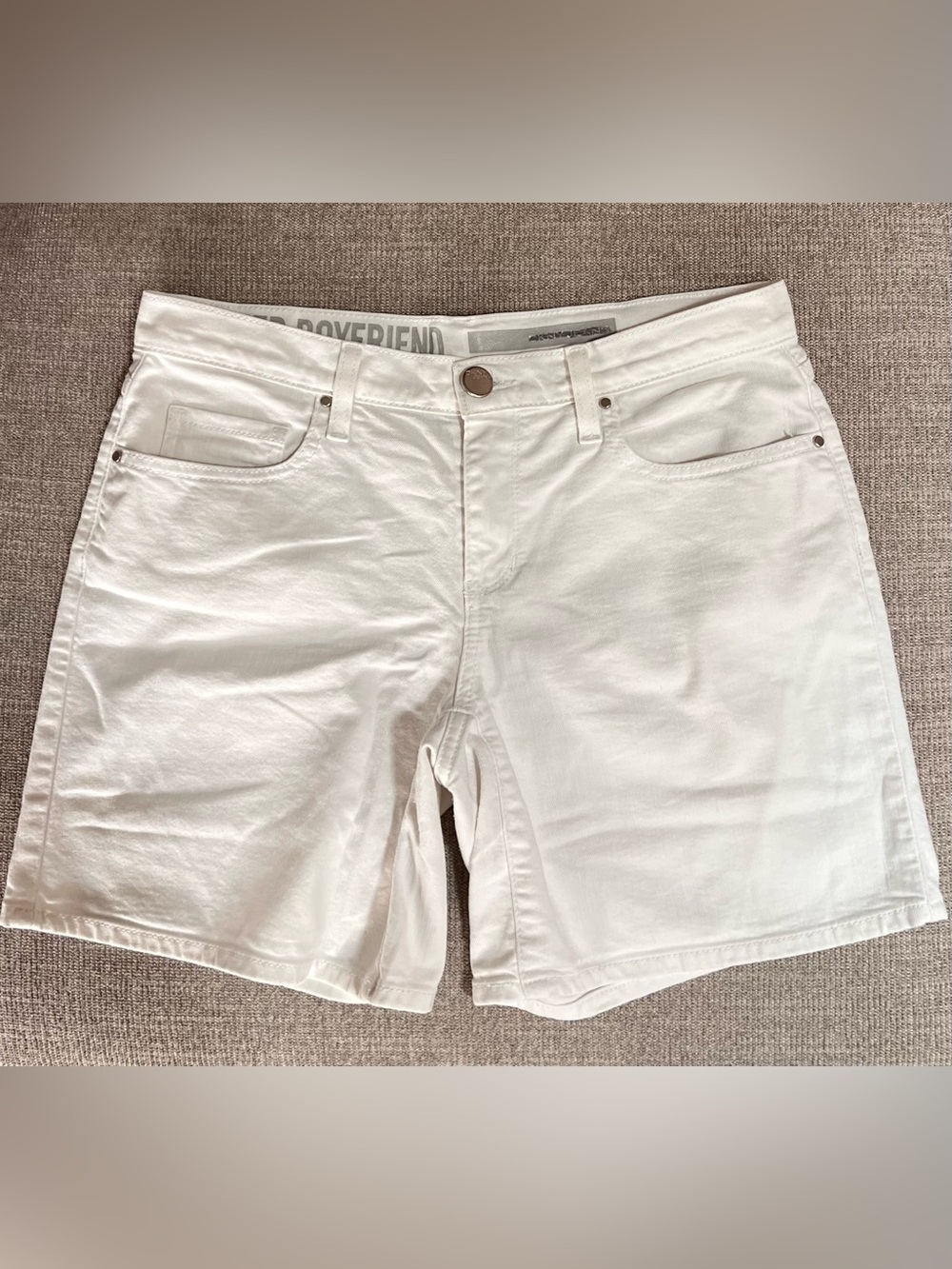 DKNY Jeans Bleecker Boyfriend Denim Shorts